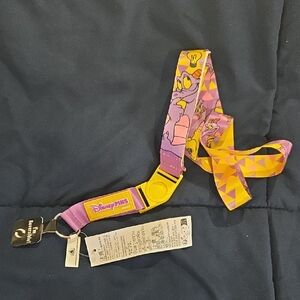 Disney Parks Pins Figment Reversible Pin Lanyard & Keychain Combo NWT